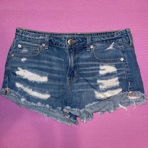 American Eagle jean shorts size 4